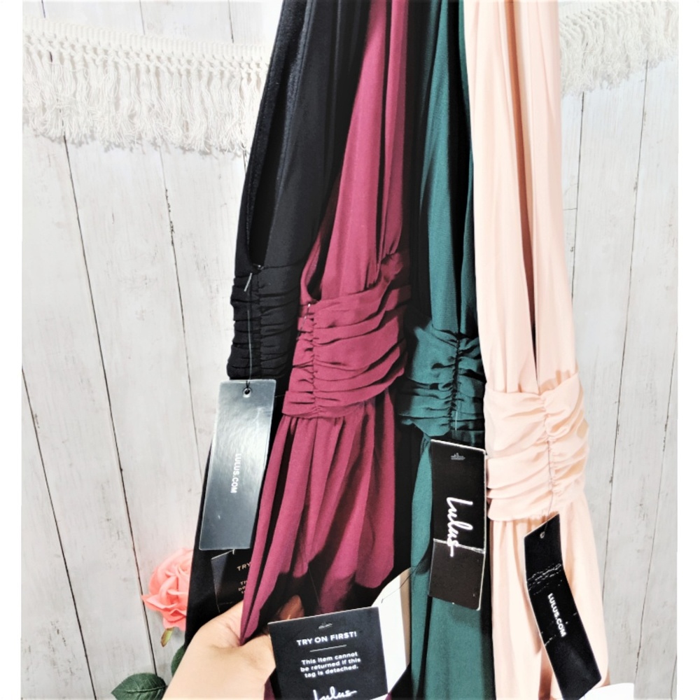 LULUS HEAVENLY HUES PROM WEDDING MAXI DRESS - Picture 6 of 8